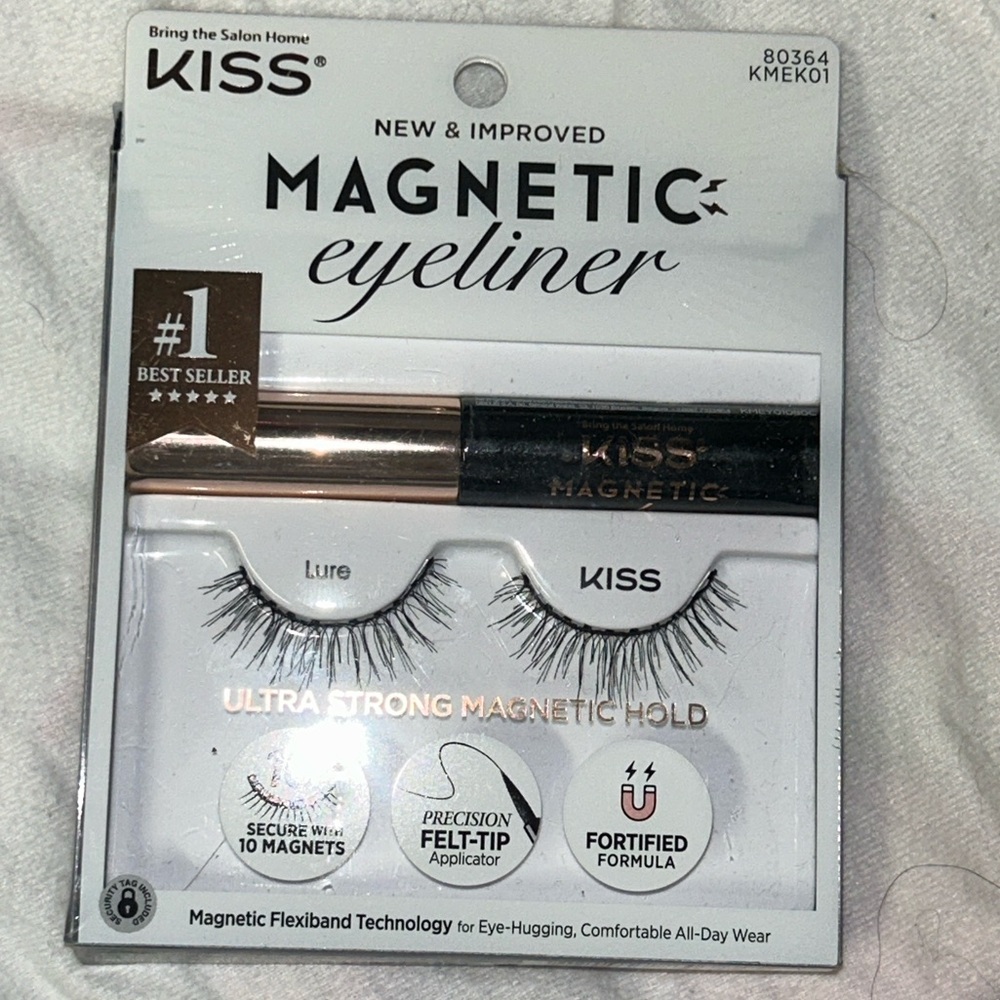 Brand: Kiss | Magnetic Eyeliner and Lashes | Color: Black |
Condition: NWT